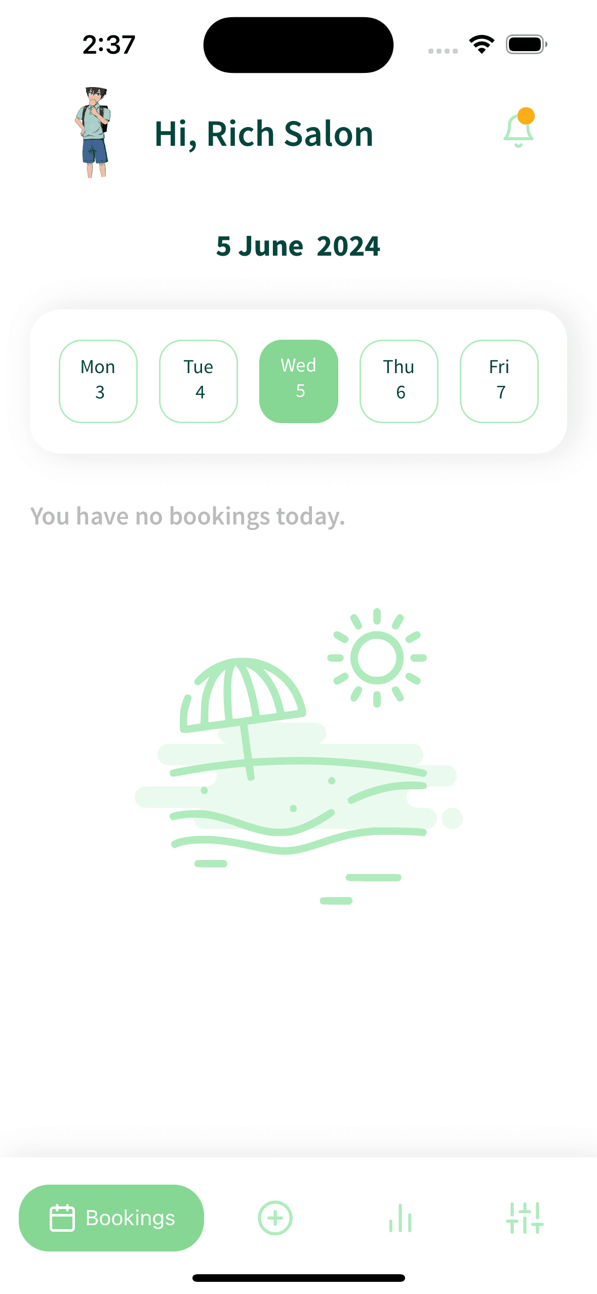 Pamp Vendor Calendar