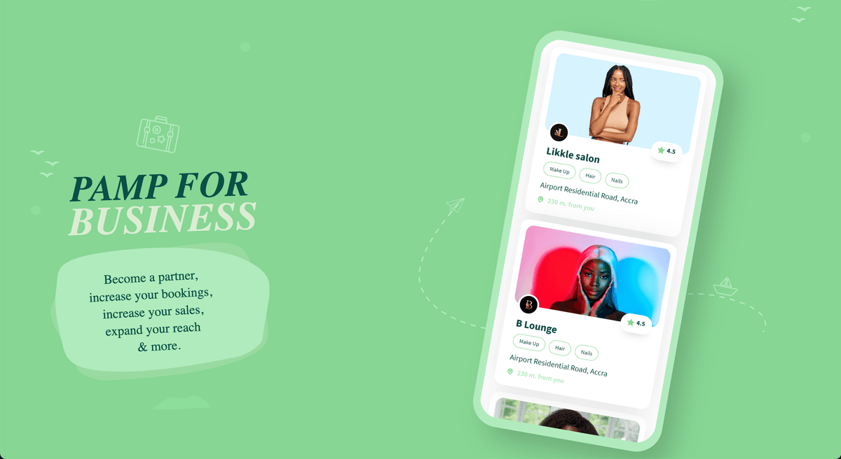 Pamp Business App