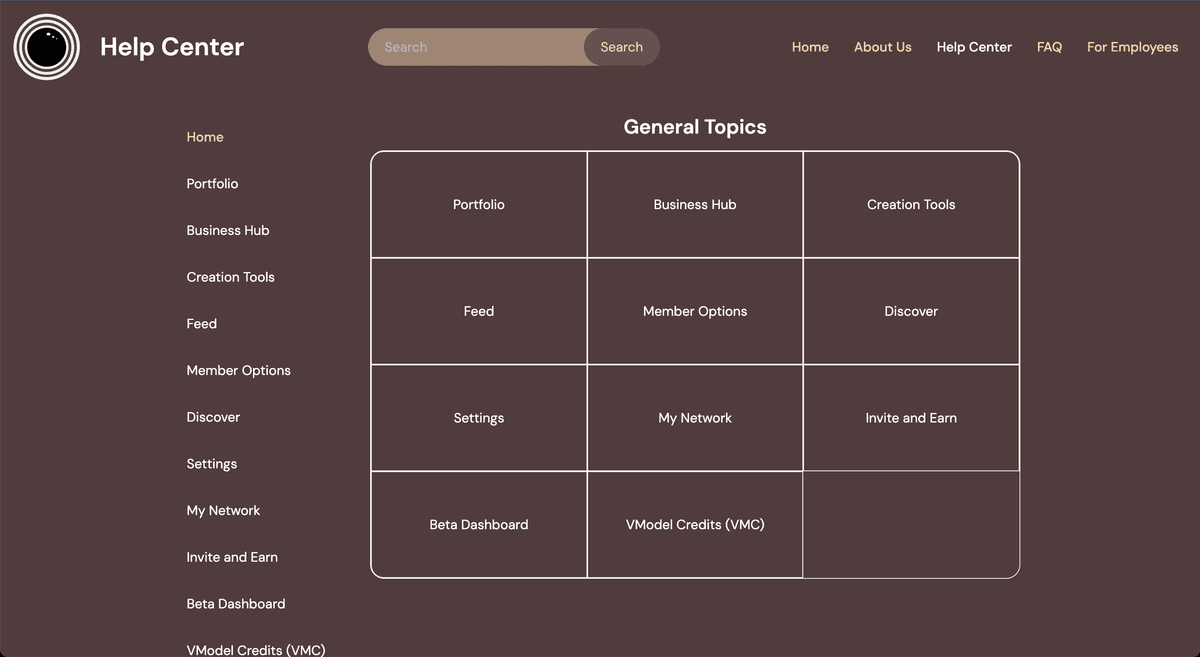 VModel App Screenshot