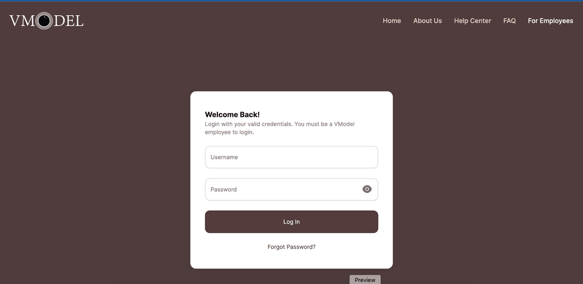 VModel App Screenshot